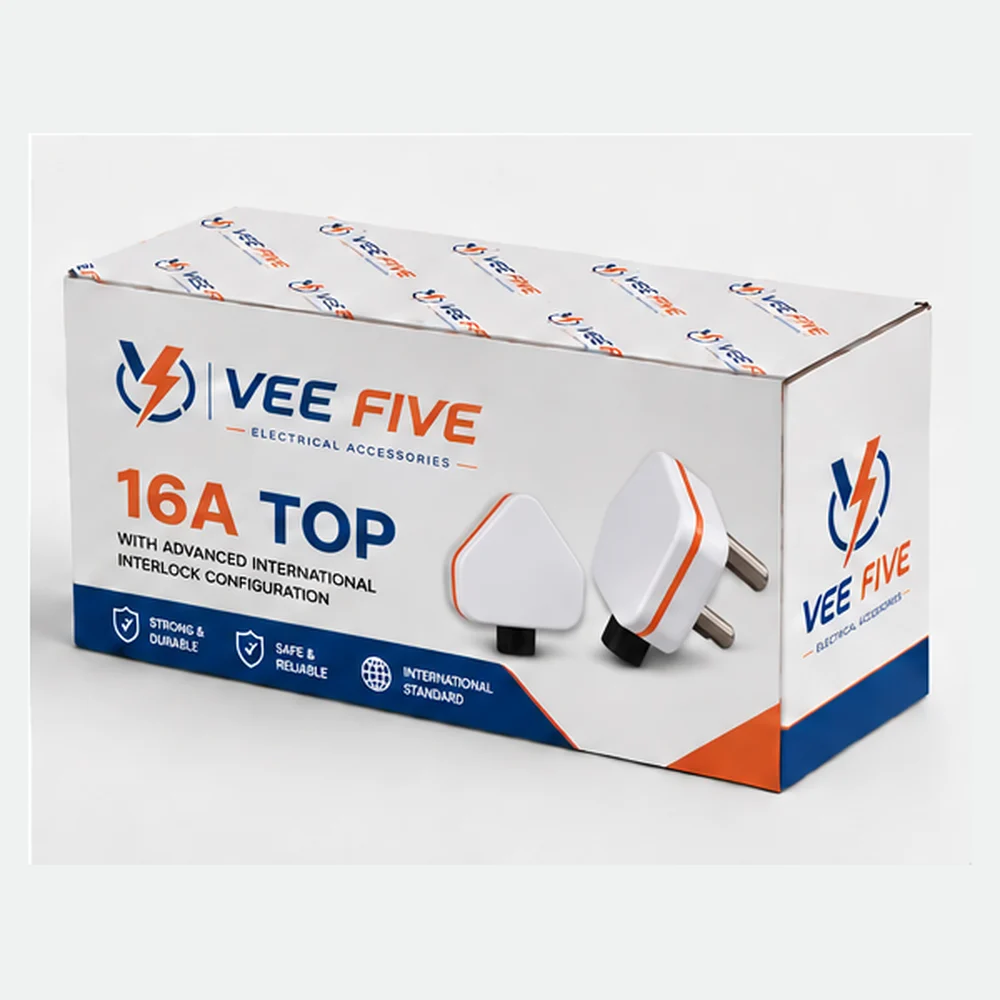Vee Five 16A Top box front panel