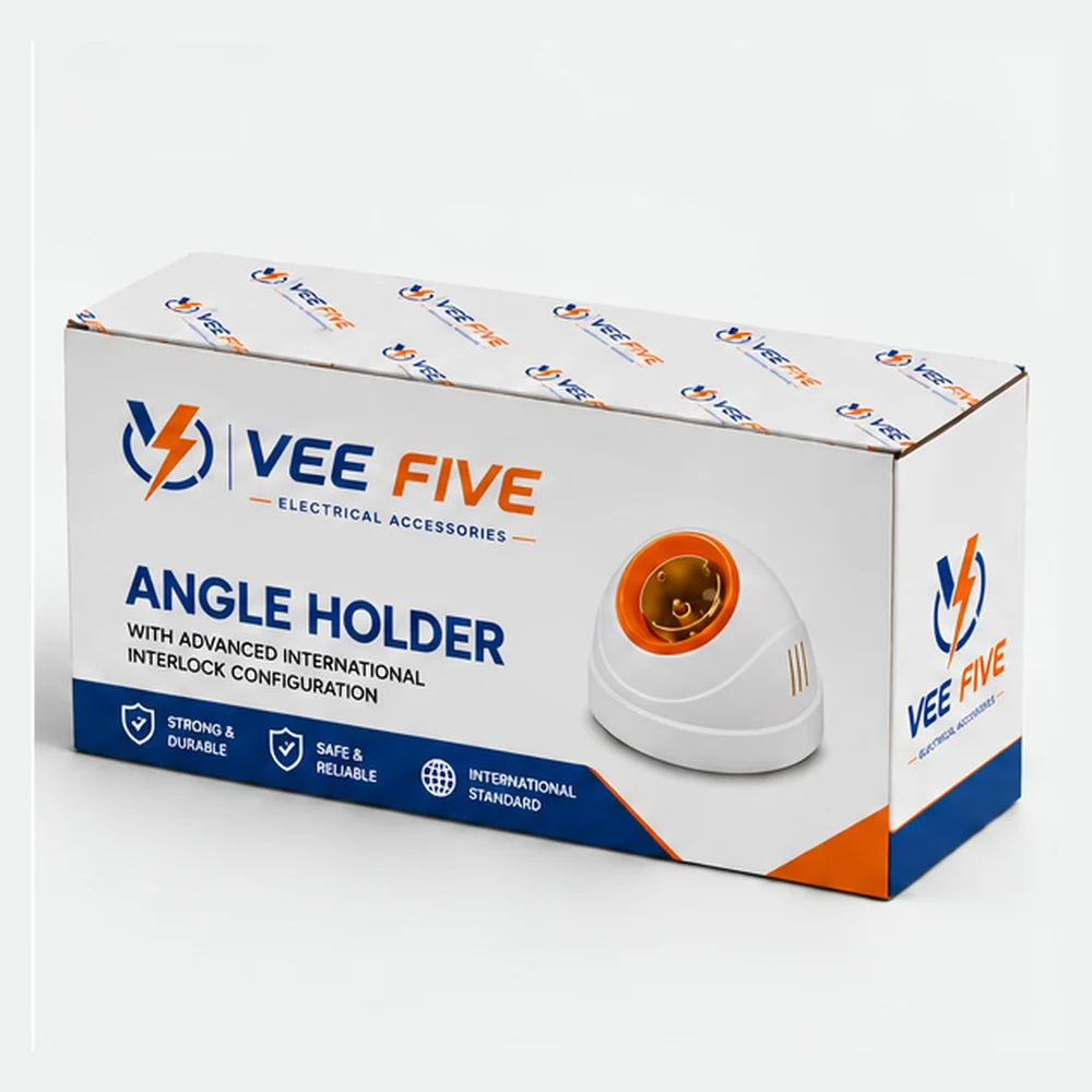 Vee Five Angle Holder box angled view