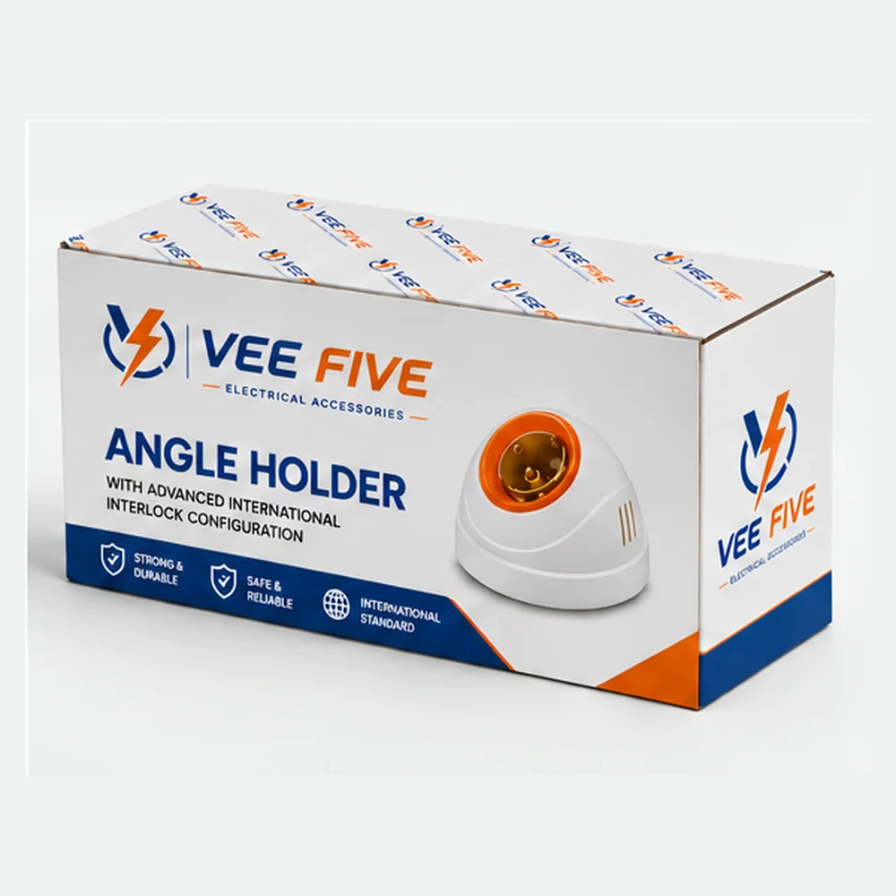 Vee Five Angle Holder box front panel